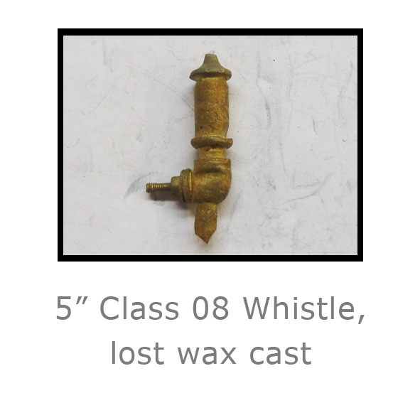 5in Class 208 whistle lost wax 5in Class 208 whistle lost wax