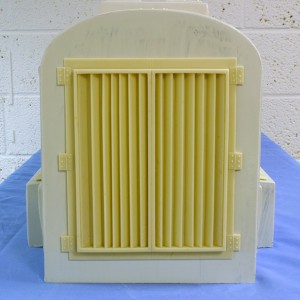 Castings loose fitted to show location