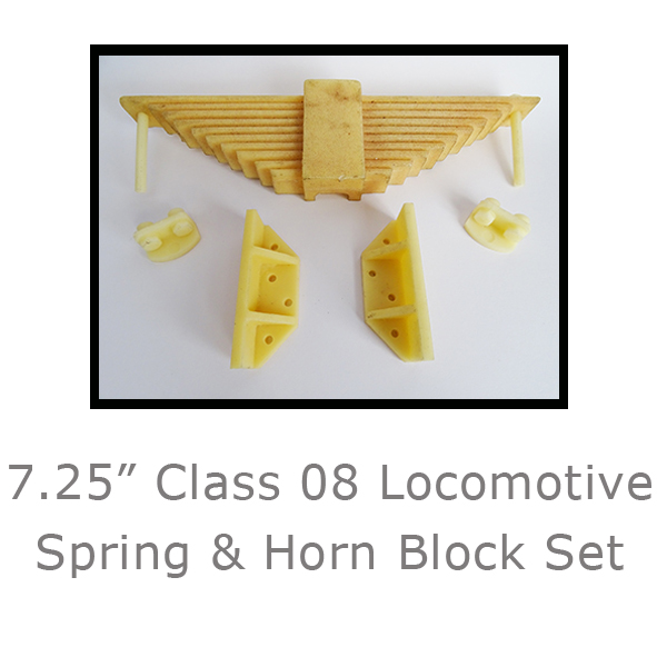 7.25in 08 Loco Spring & Horn Block Set 7.25in 08 Loco Spring & Horn Block Set