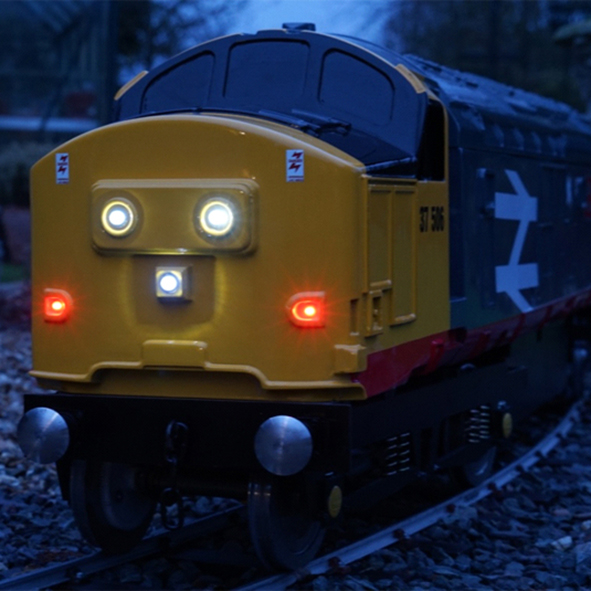 Class 37 Loco 7in lights
