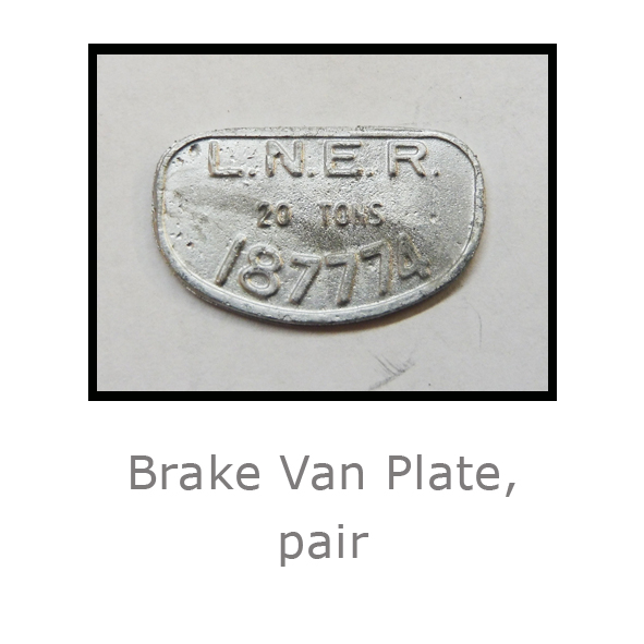 5in Brake Van Plate