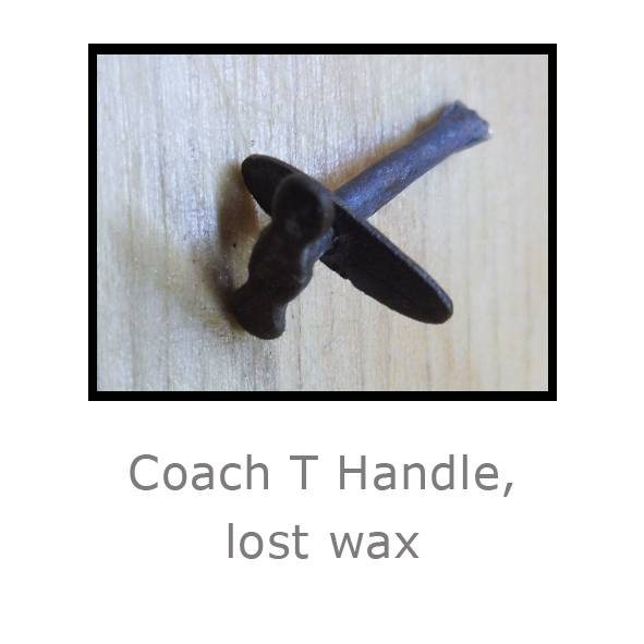 Coach T Handle lost wax