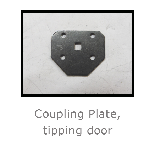 Coupling Plate tipping door Coupling Plate tipping door