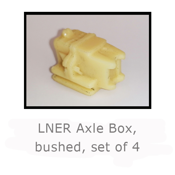 LNER Axle Box bushed x4 LNER Axle Box bushed x4
