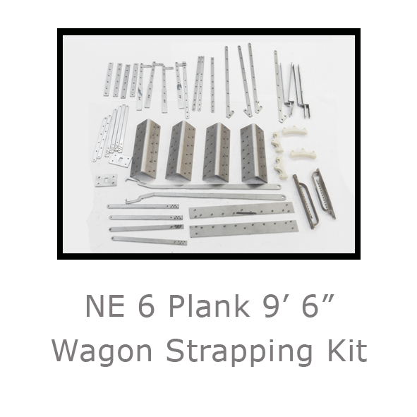 NE 6 Plank 9ft 6in Wagon Strapping Kit NE 6 Plank 9ft 6in Wagon Strapping Kit