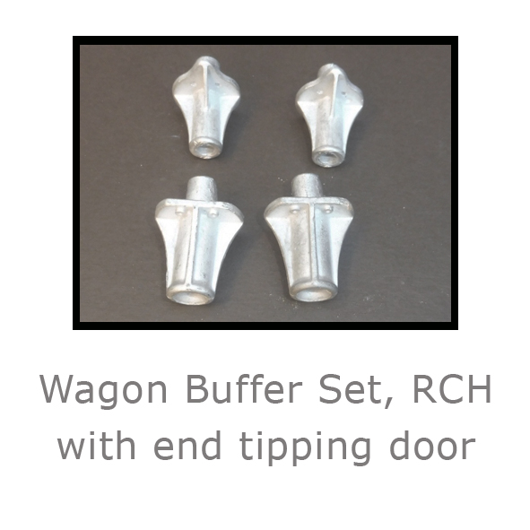 Wagon buffer set RCH end tip door Wagon buffer set RCH end tip door
